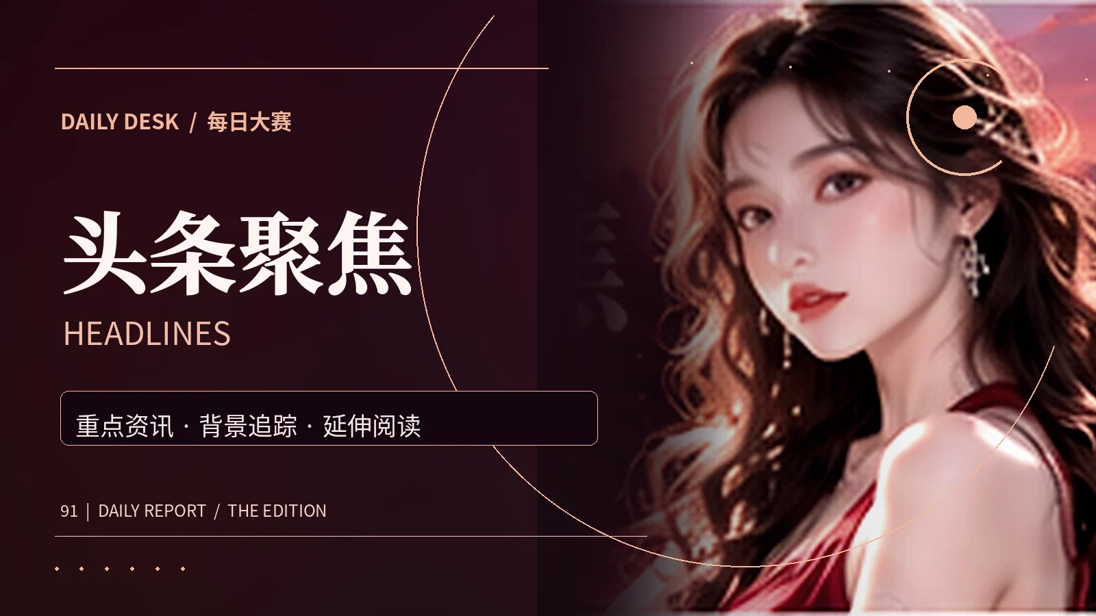 头条聚焦资料主题视觉
